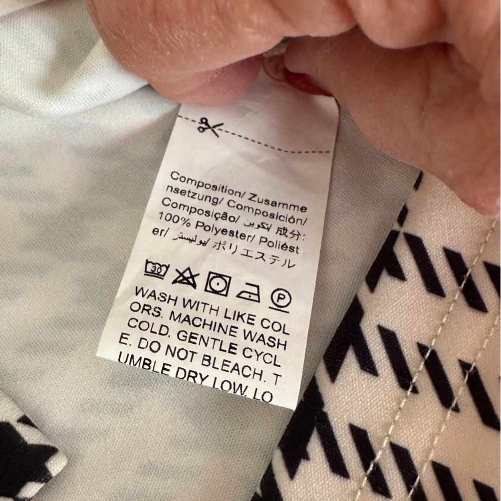 SHEIN Black & White Plaid Button Front Dress – Size Medium (US 6) - Picture 9 of 13